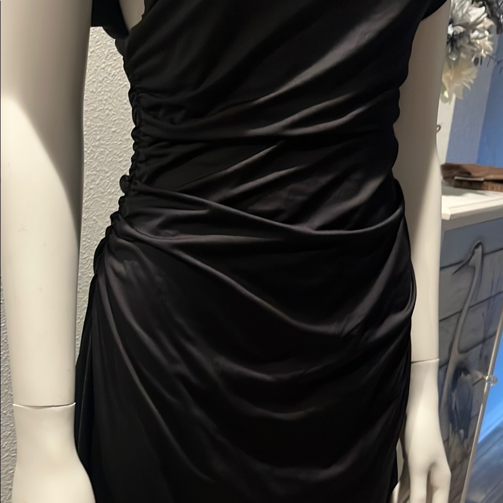 Elegant Black Off-Shoulder Dress sexy, and fun NWOT